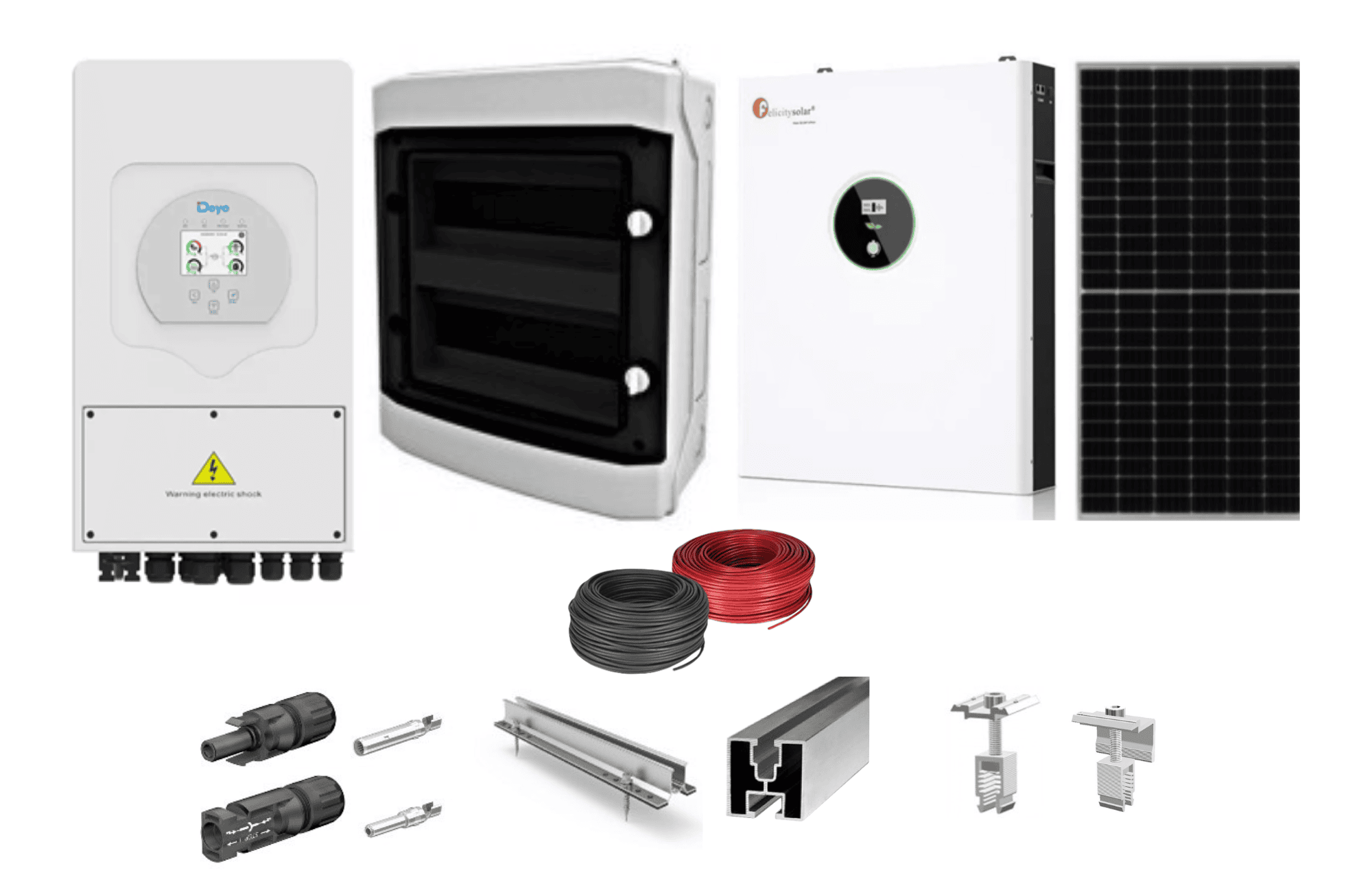 pachet fotovoltaic off grid monofazat 9.1kwp